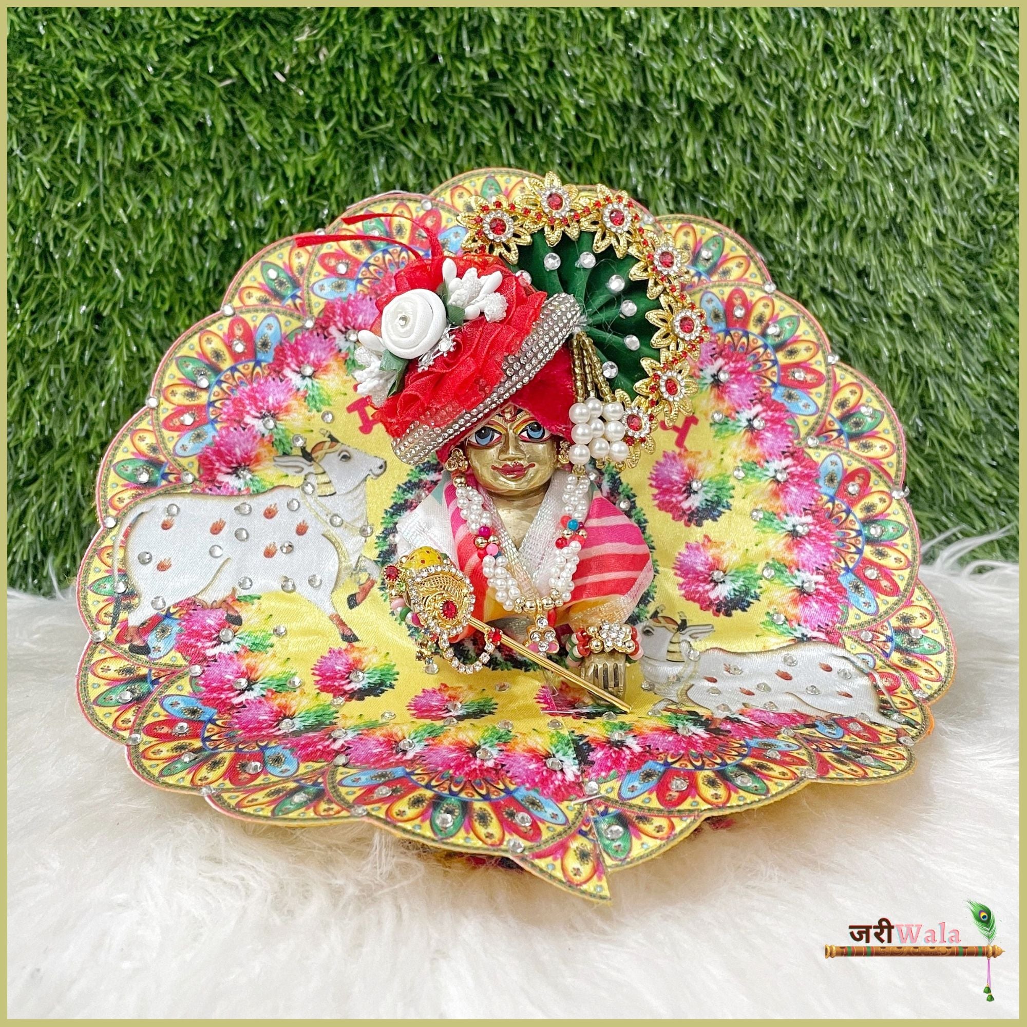 Laddu Gopal Dress | Krishna Kanha Bal Gopal Thakur ji ki Poshak - Brijya