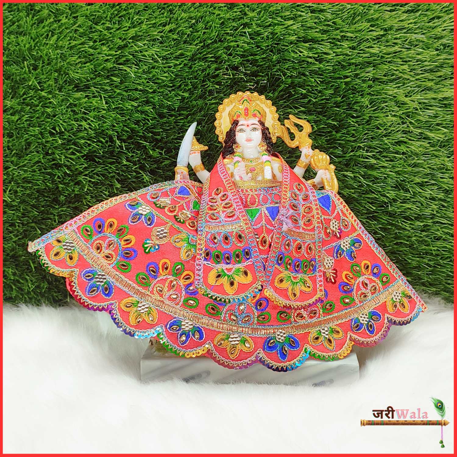 Maa Laxmi | Fancy dress for kids, Indian bride makeup, Indian goddess